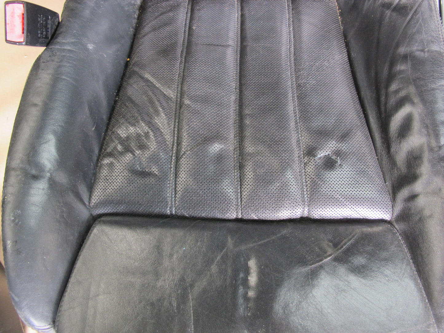 06-08 Bentley Continental Flying Spur Heat Vent Front & Rear Leather Seat Set