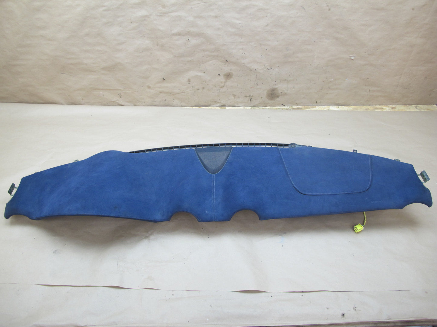 11-12 Fisker Karma Dashboard Dash Upper Trim Cover Ecosuede Blue OEM
