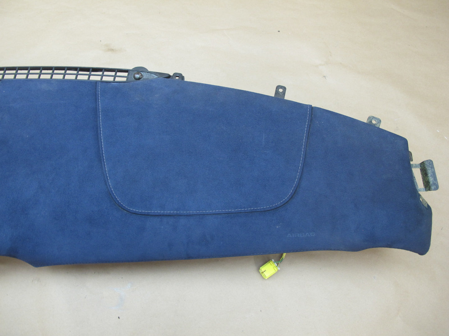 11-12 Fisker Karma Dashboard Dash Upper Trim Cover Ecosuede Blue OEM