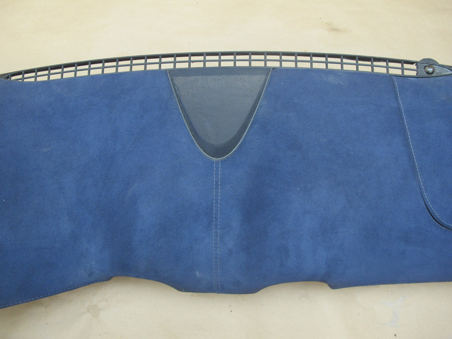 11-12 Fisker Karma Dashboard Dash Upper Trim Cover Ecosuede Blue OEM