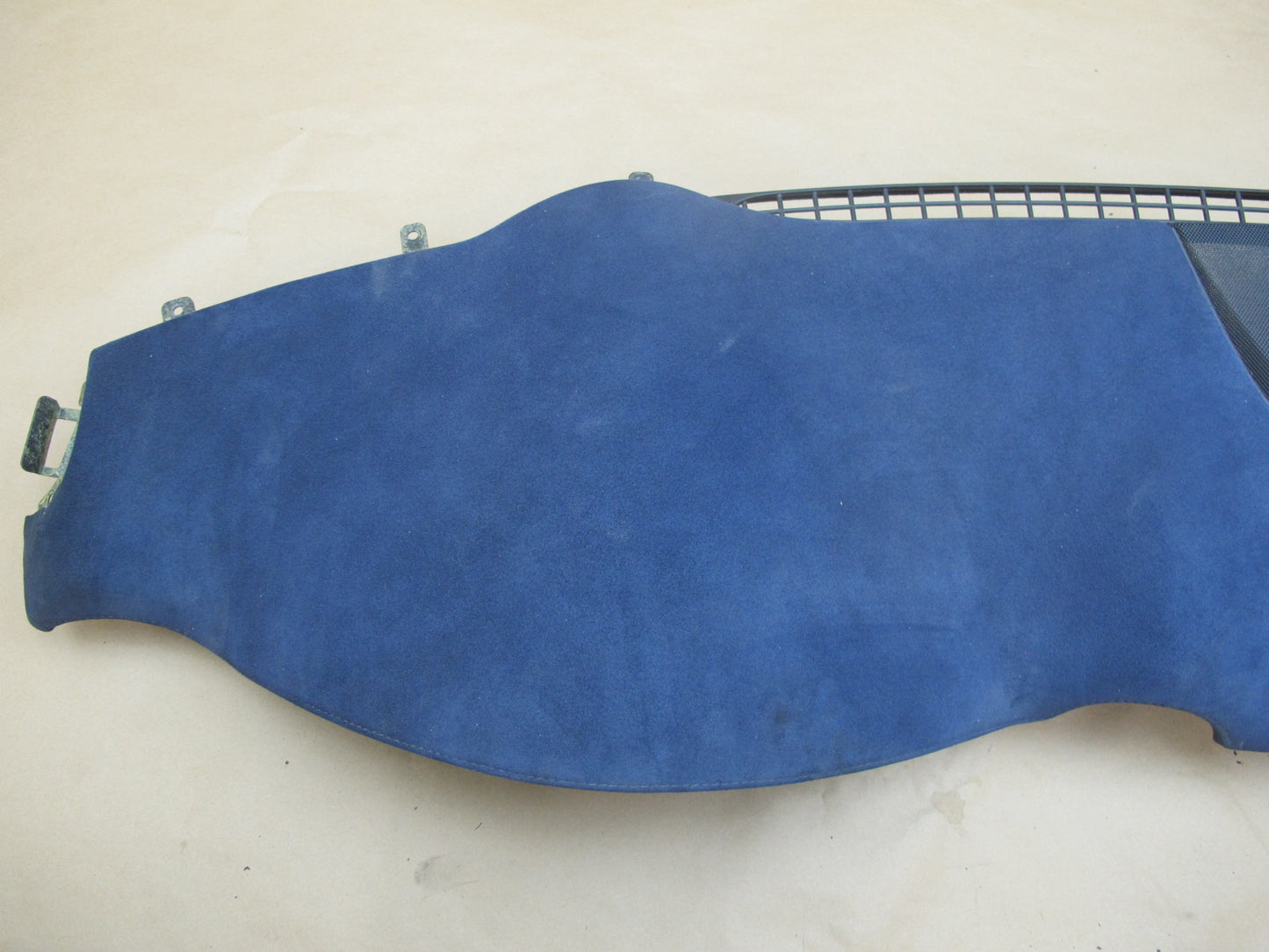 11-12 Fisker Karma Dashboard Dash Upper Trim Cover Ecosuede Blue OEM