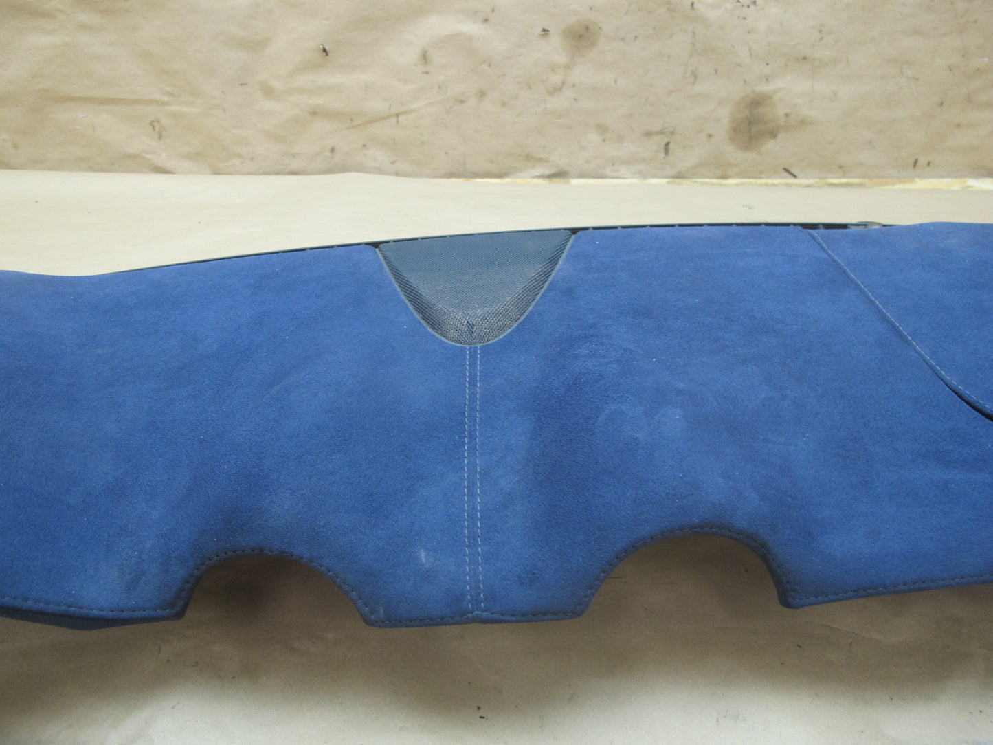 11-12 Fisker Karma Dashboard Dash Upper Trim Cover Ecosuede Blue OEM