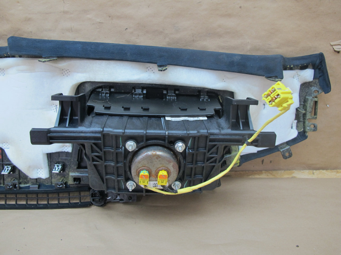 11-12 Fisker Karma Dashboard Dash Upper Trim Cover Ecosuede Blue OEM