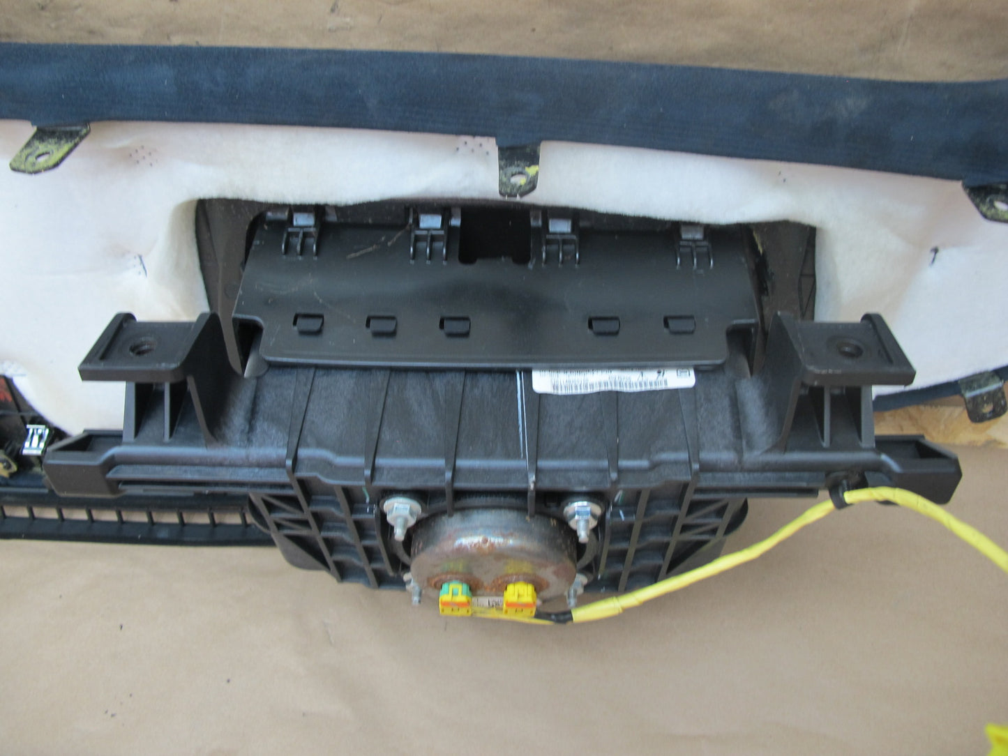 11-12 Fisker Karma Dashboard Dash Upper Trim Cover Ecosuede Blue OEM