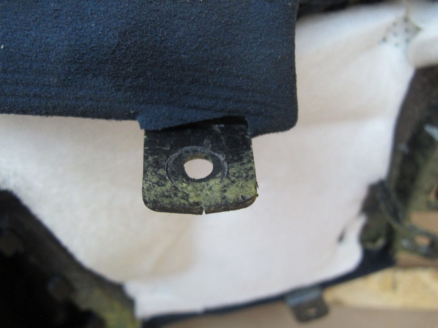 11-12 Fisker Karma Dashboard Dash Upper Trim Cover Ecosuede Blue OEM