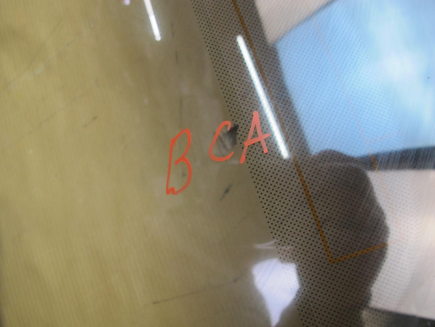 06-12 Bentley Continental Flying Spur Rear Heated Windshield Glass Window