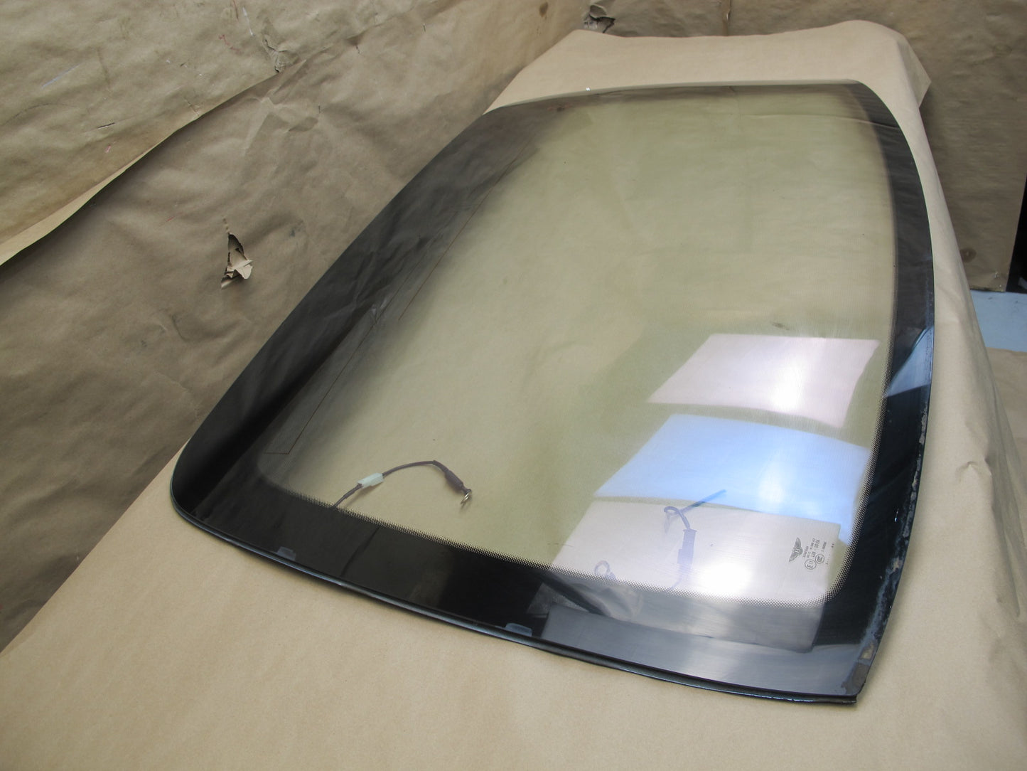 06-12 Bentley Continental Flying Spur Rear Heated Windshield Glass Window