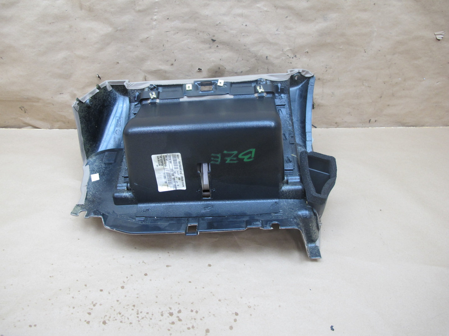 96-02 BMW E36/7 Z3 Dash Front Glove Box Compartment Storage Beige 8399612 OEM