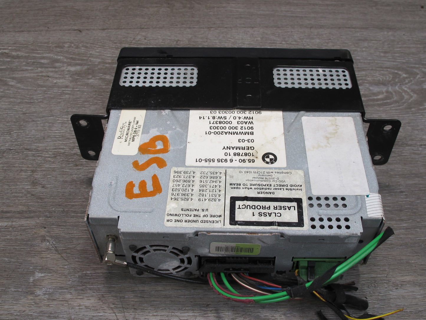 02-05 BMW E65 E66 7-SERIES GPS Navigation DVD ROM Player 6935555 OEM