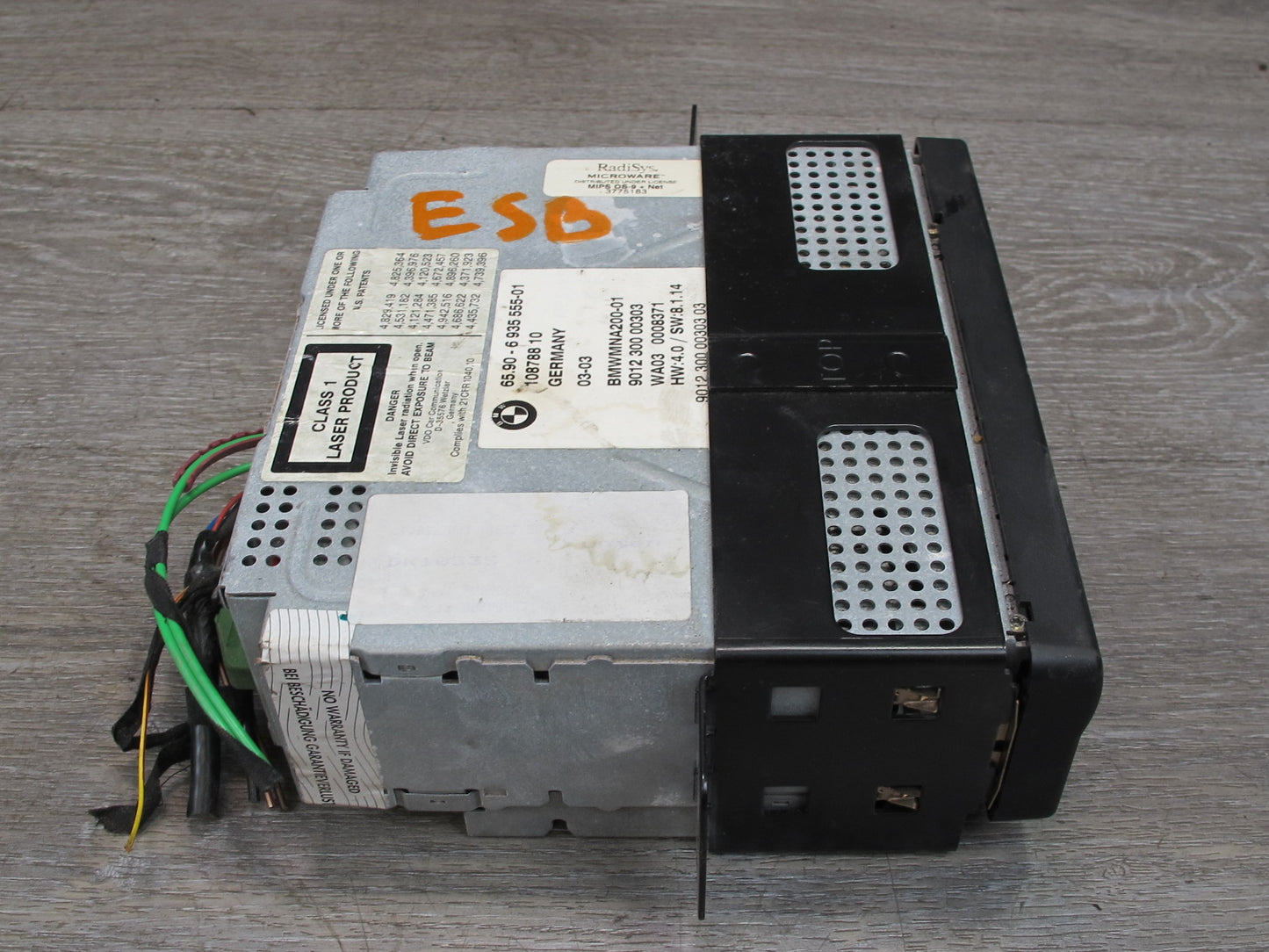 02-05 BMW E65 E66 7-SERIES GPS Navigation DVD ROM Player 6935555 OEM