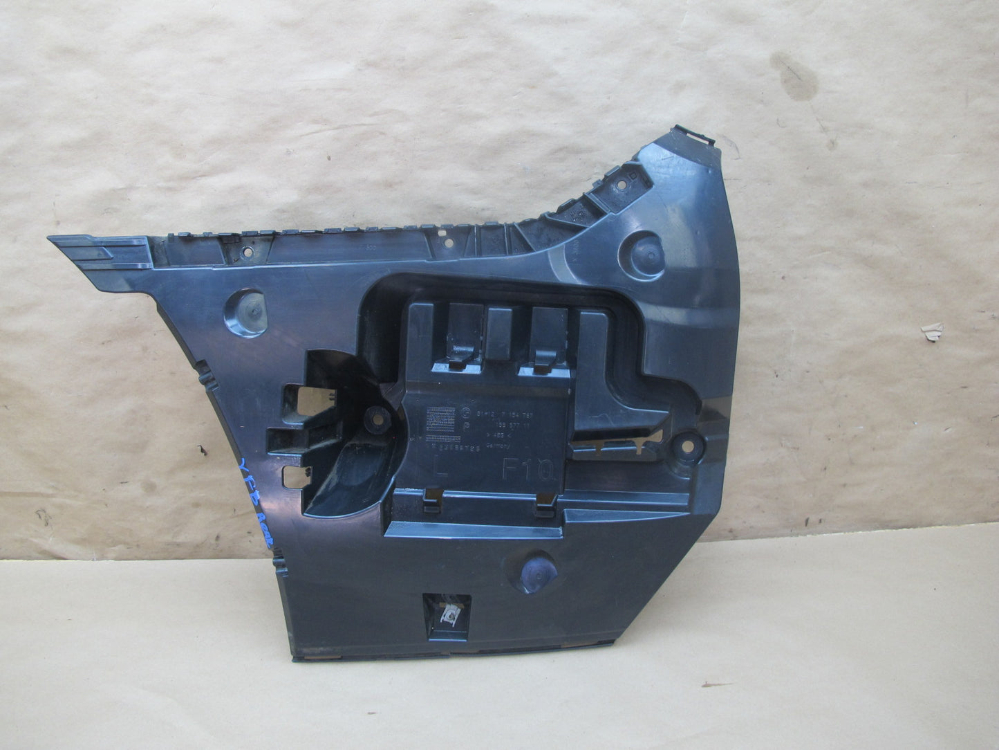 11-16 BMW F10 Rear M Sport Bumper Left & Right Mount Bracket Support Set OEM