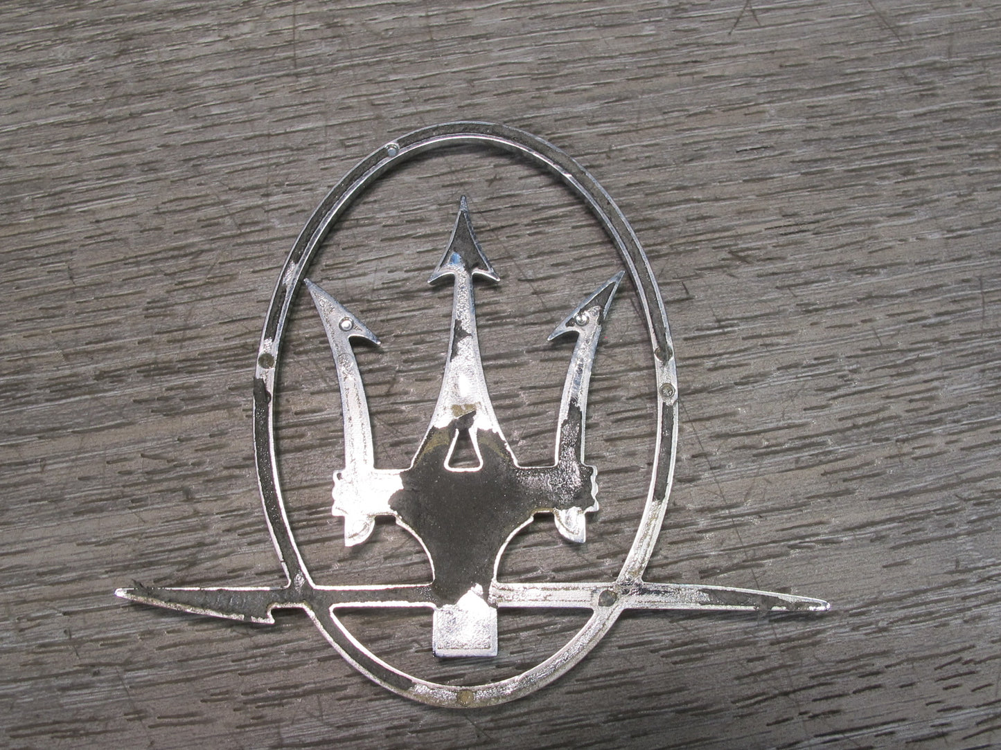 14-19 Maserati Ghibli M157 Set of 2 Rear Quarter Emblem Logo Badge OEM