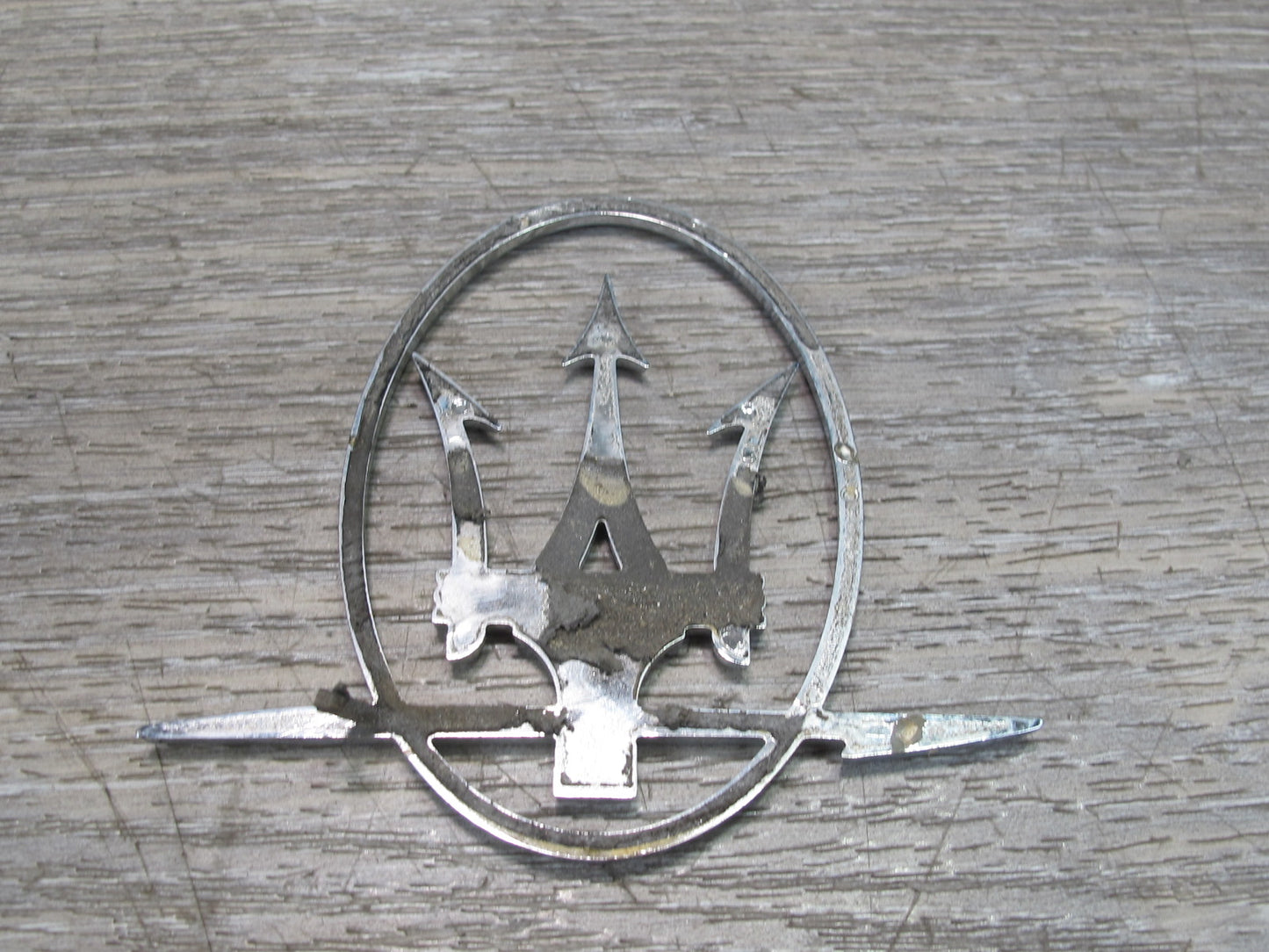 14-19 Maserati Ghibli M157 Set of 2 Rear Quarter Emblem Logo Badge OEM