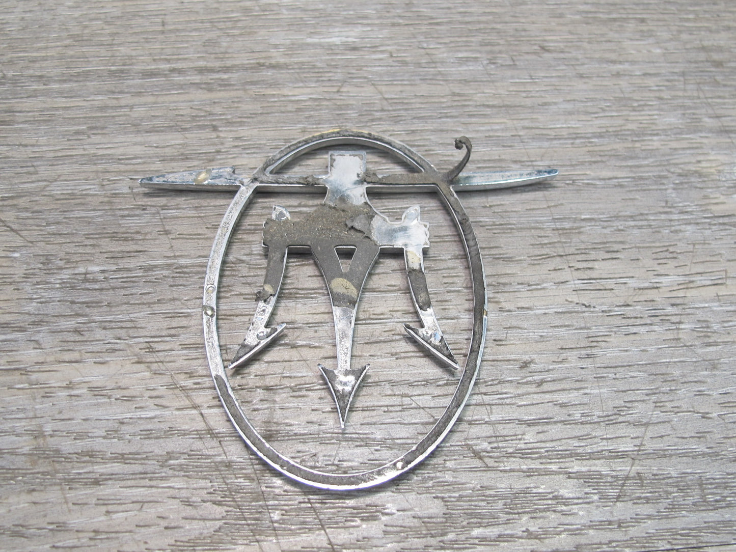 14-19 Maserati Ghibli M157 Set of 2 Rear Quarter Emblem Logo Badge OEM