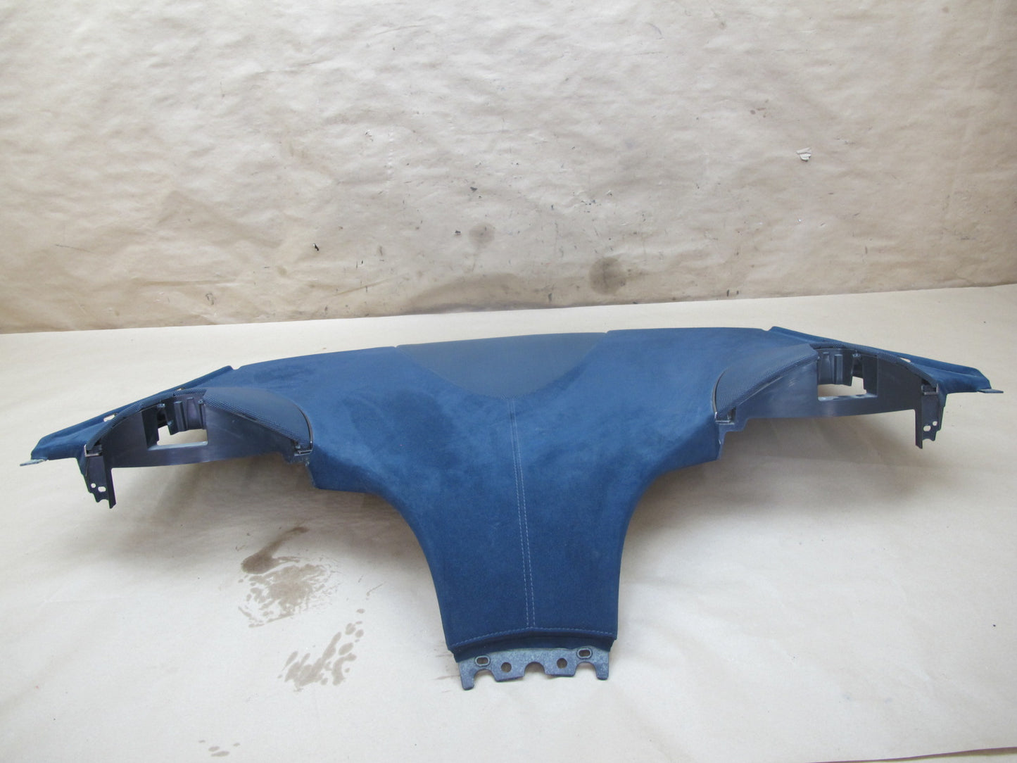 11-12 Fisker Karma Rear Parcel Shelf Deck Trim Panel Ecosuede Blue OEM