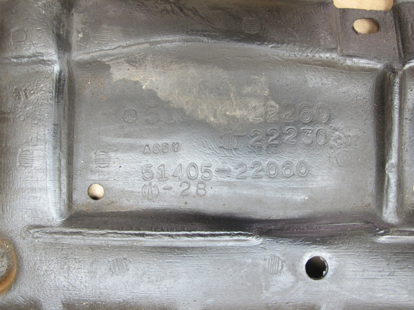 94-96 Toyota Cresta MARK2 JZX90 Under Engine Shield Cover Panel 51441-2226 OEM
