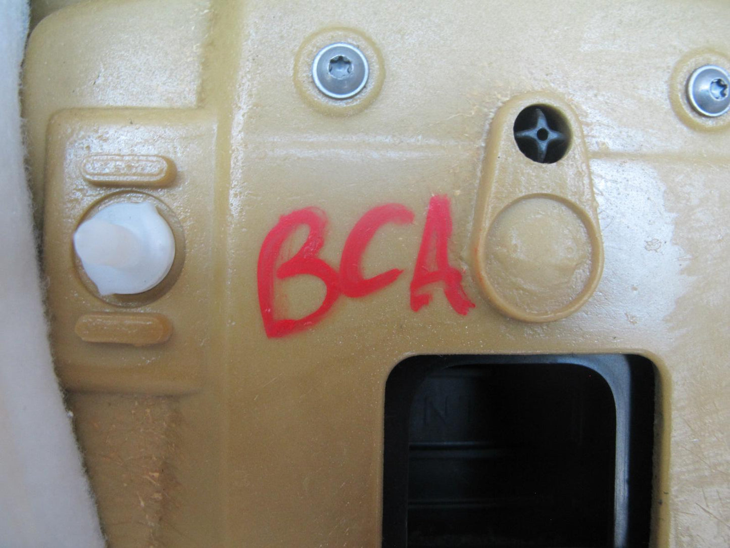 06-12 Bentley Continental Flying Spur Rear Parcel Deck Shelf Trim Panel