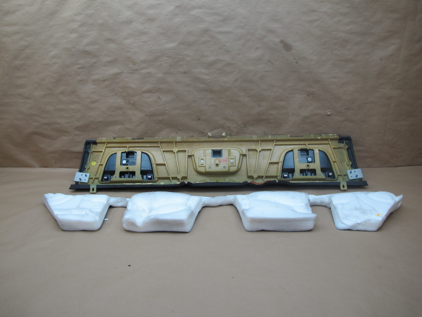 06-12 Bentley Continental Flying Spur Rear Parcel Deck Shelf Trim Panel