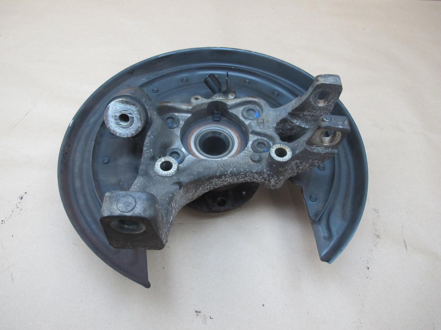 03-10 Bentley Continental Rear Right Spindle Knuckle Wheel Hub Bearing