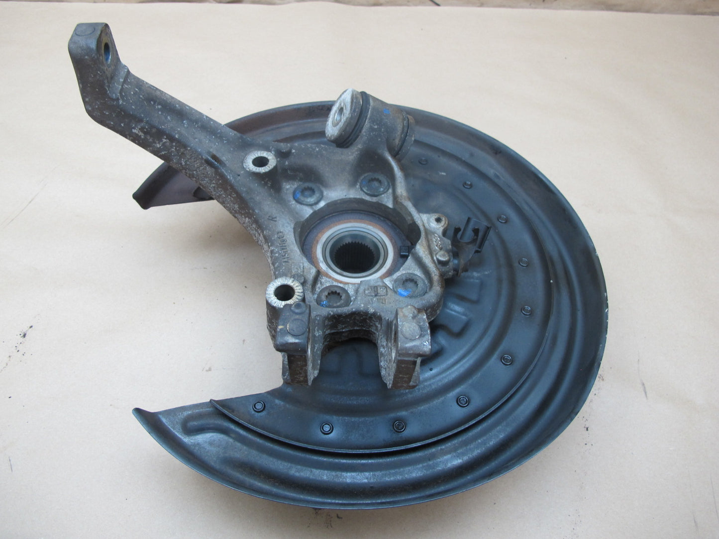 03-10 Bentley Continental Rear Right Spindle Knuckle Wheel Hub Bearing