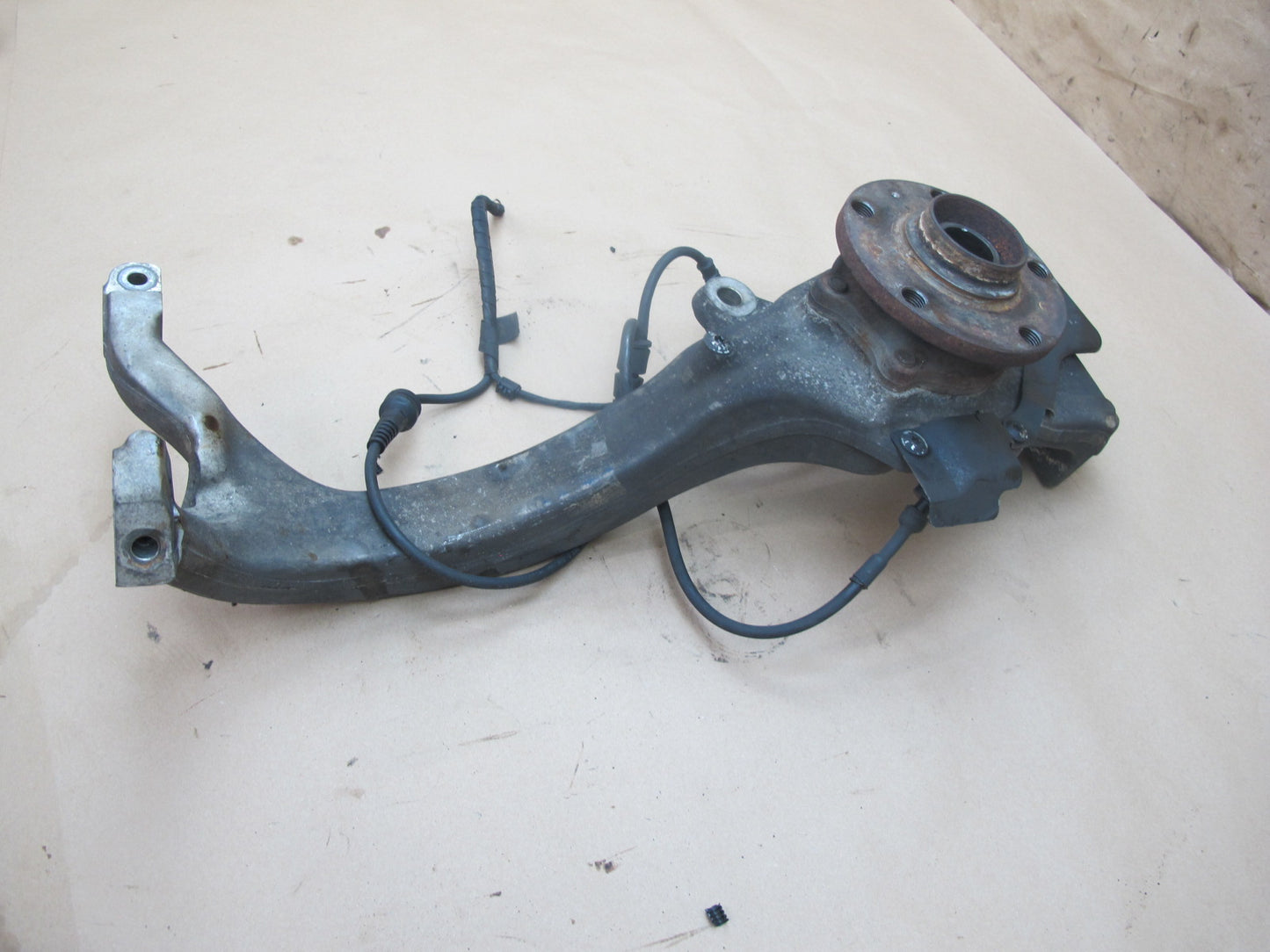 03-10 Bentley Continental AWD Front Left Spindle Knuckle Wheel Hub Bearing