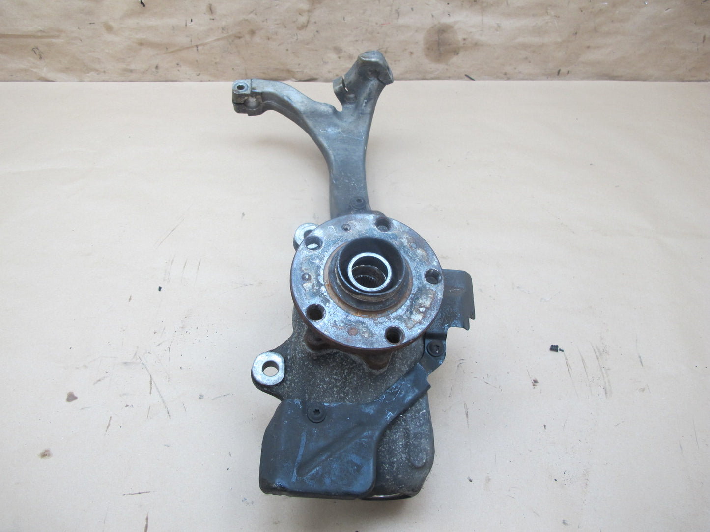 03-10 Bentley Continental AWD Front Right Spindle Knuckle Wheel Hub Bearing