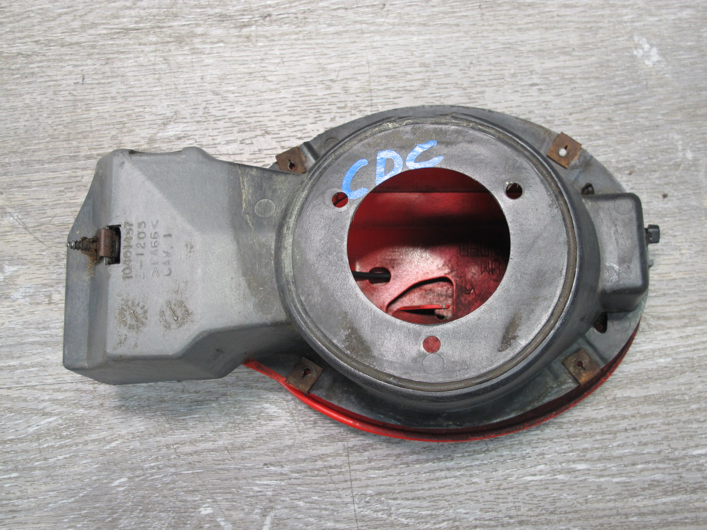 97-04 Chevrolet Corvette C5 Fuel Tank Filler Door Lid Cover OEM