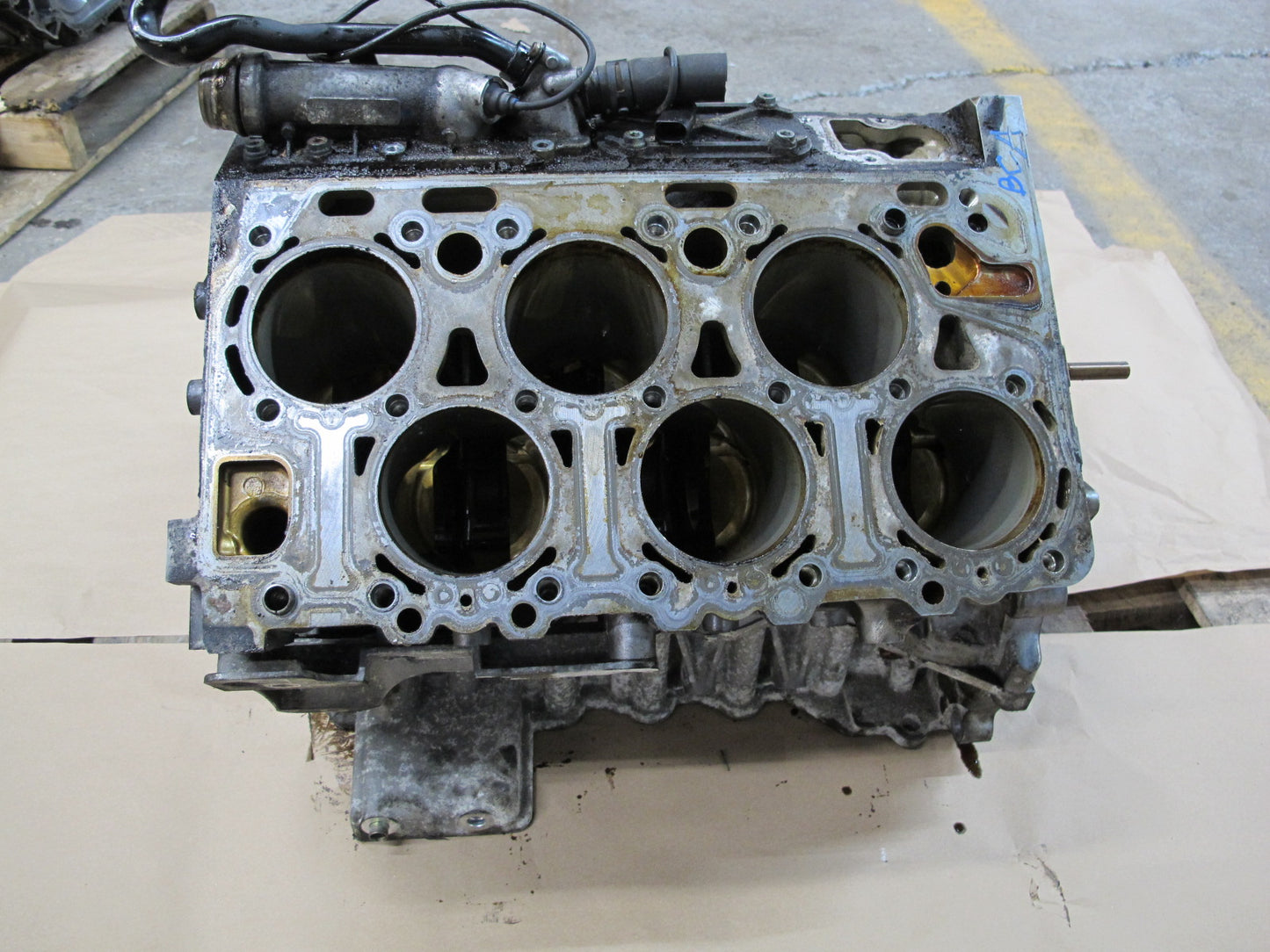 03-10 Bentley Continental GTC GT Flying Spur 6.0L W12 Engine Block 163k Miles