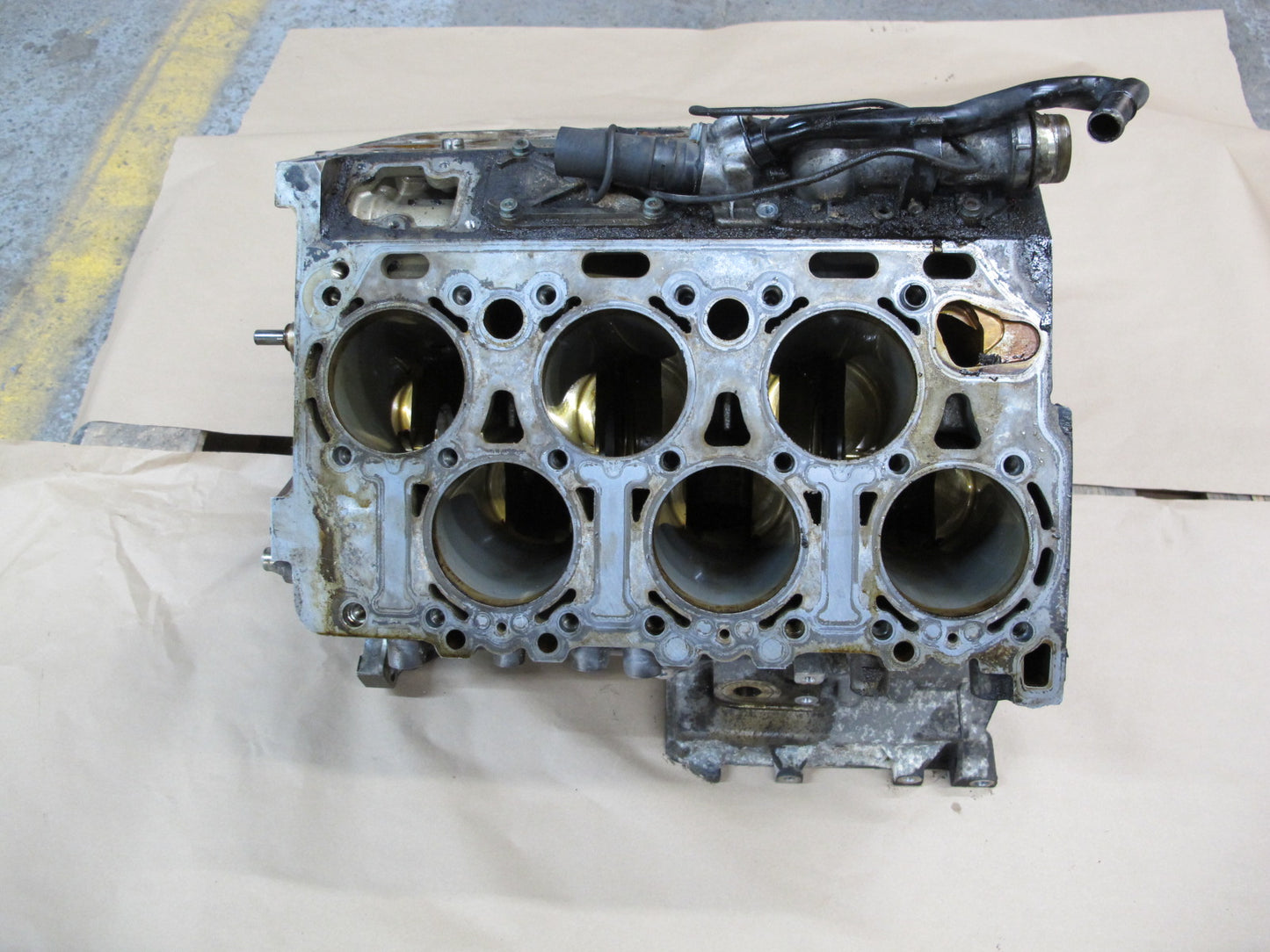 03-10 Bentley Continental GTC GT Flying Spur 6.0L W12 Engine Block 163k Miles