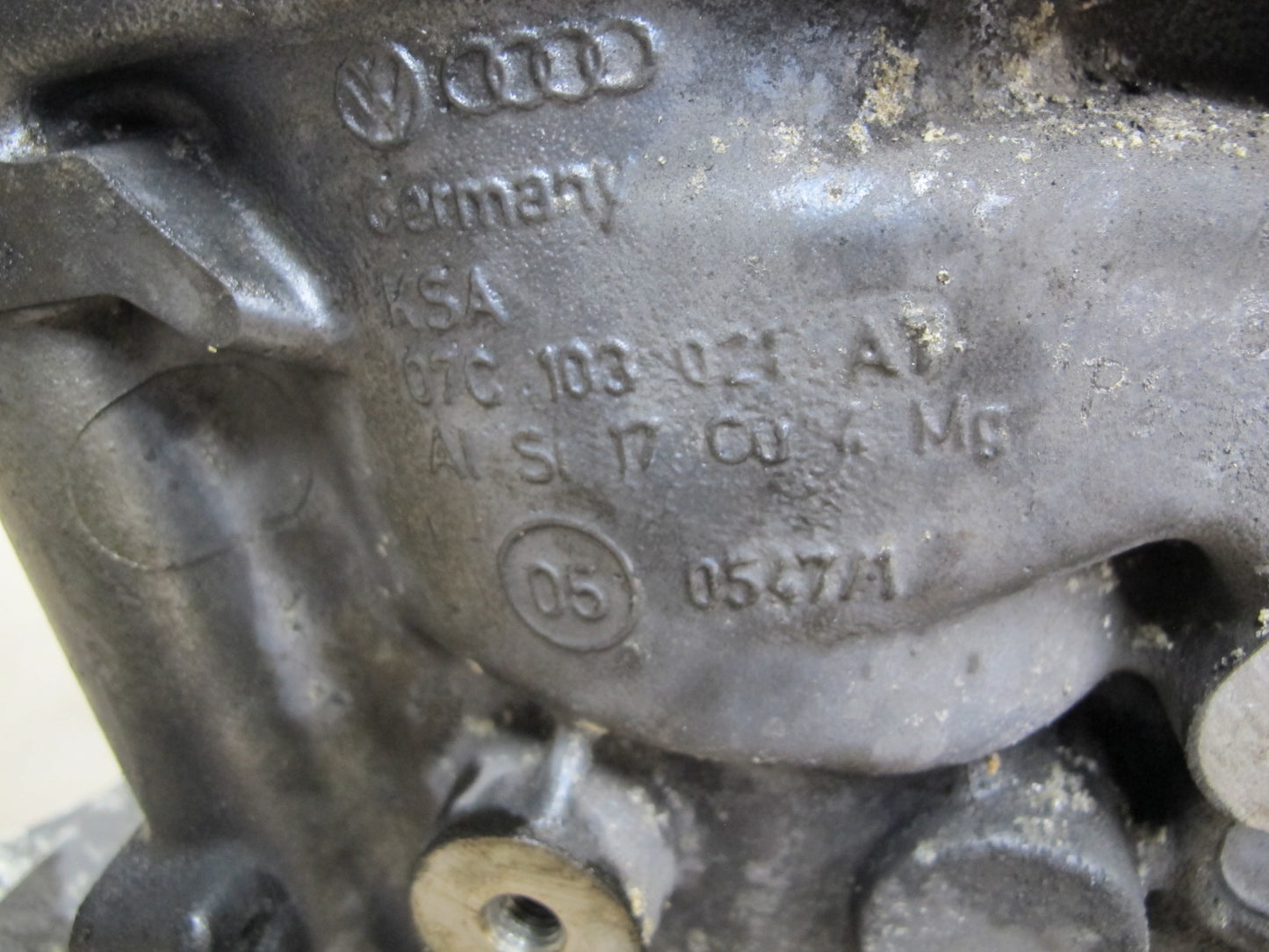 03-10 Bentley Continental GTC GT Flying Spur 6.0L W12 Engine Block 163k Miles