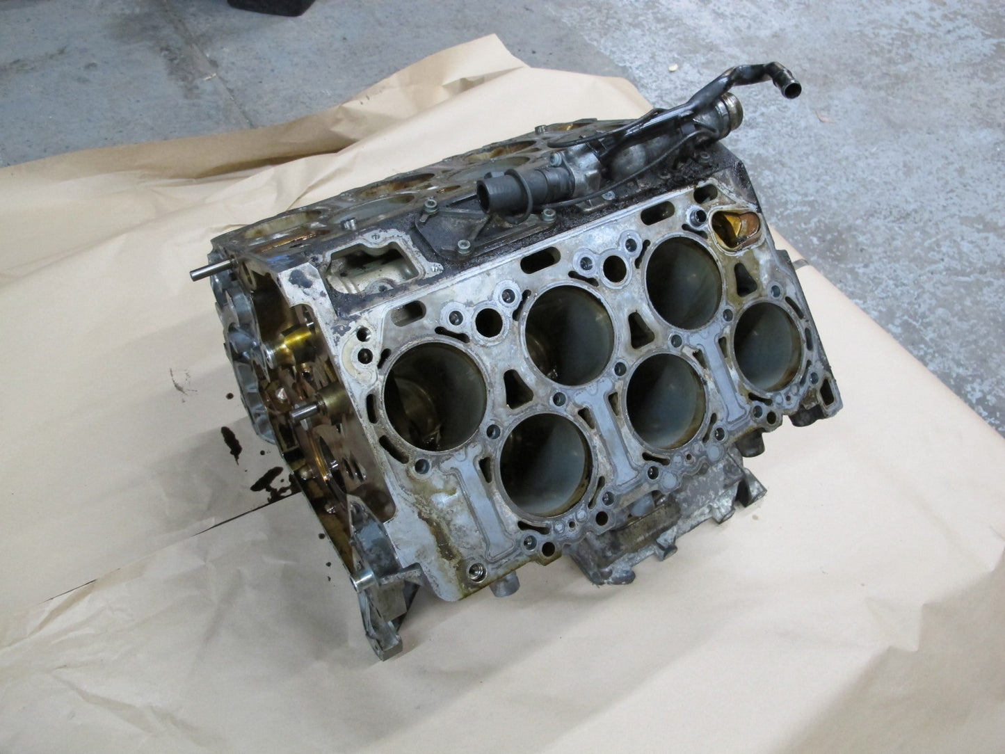 03-10 Bentley Continental GTC GT Flying Spur 6.0L W12 Engine Block 163k Miles