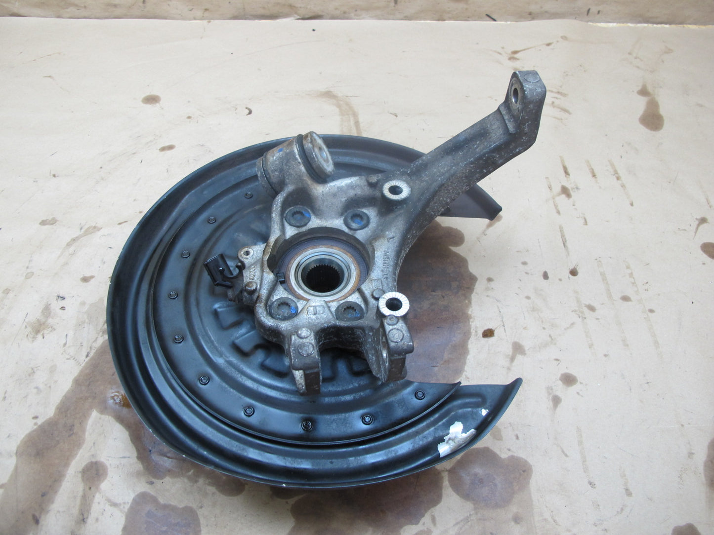03-10 Bentley Continental Rear Left Spindle Knuckle Wheel Hub Bearing