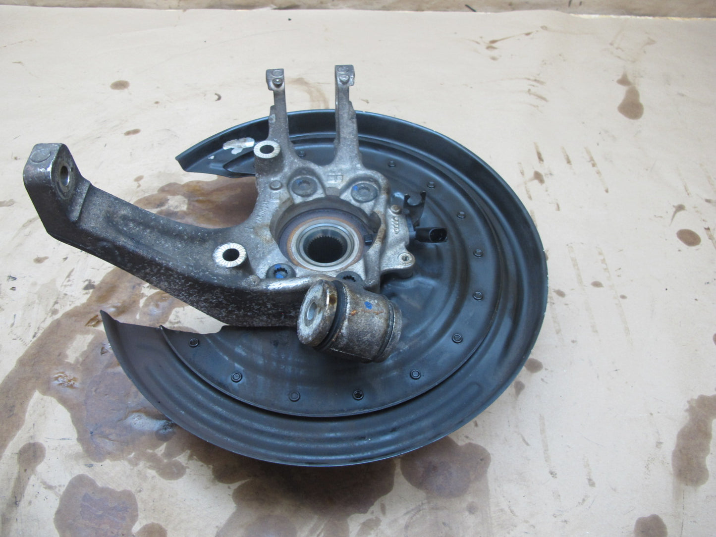 03-10 Bentley Continental Rear Left Spindle Knuckle Wheel Hub Bearing