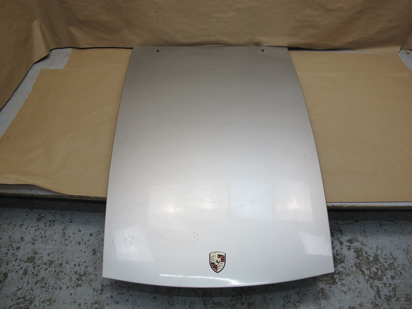 1983-1995 Porsche 928 S Front Hood Bonnet Shell Panel Cover Silver