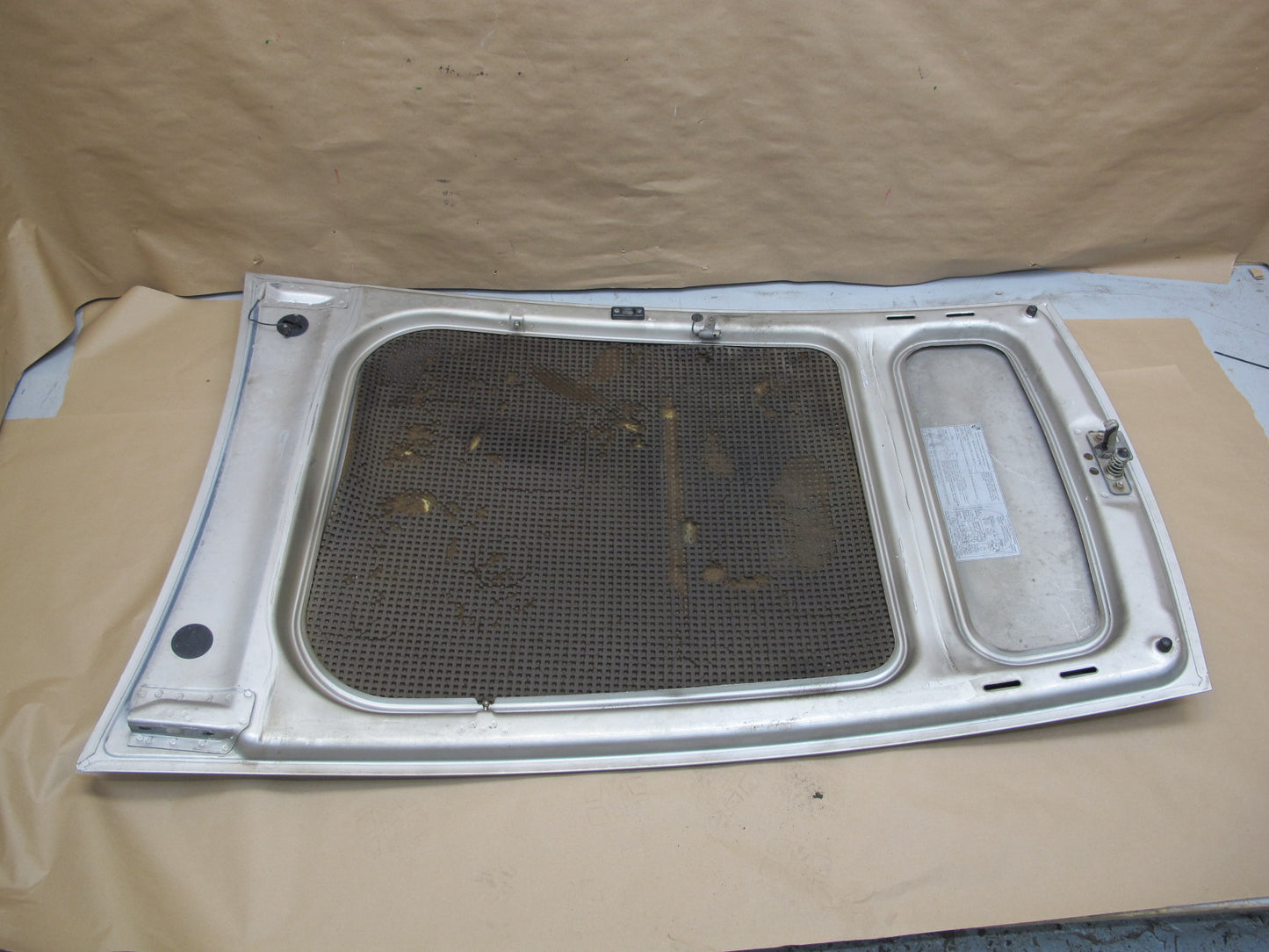 1983-1995 Porsche 928 S Front Hood Bonnet Shell Panel Cover Silver