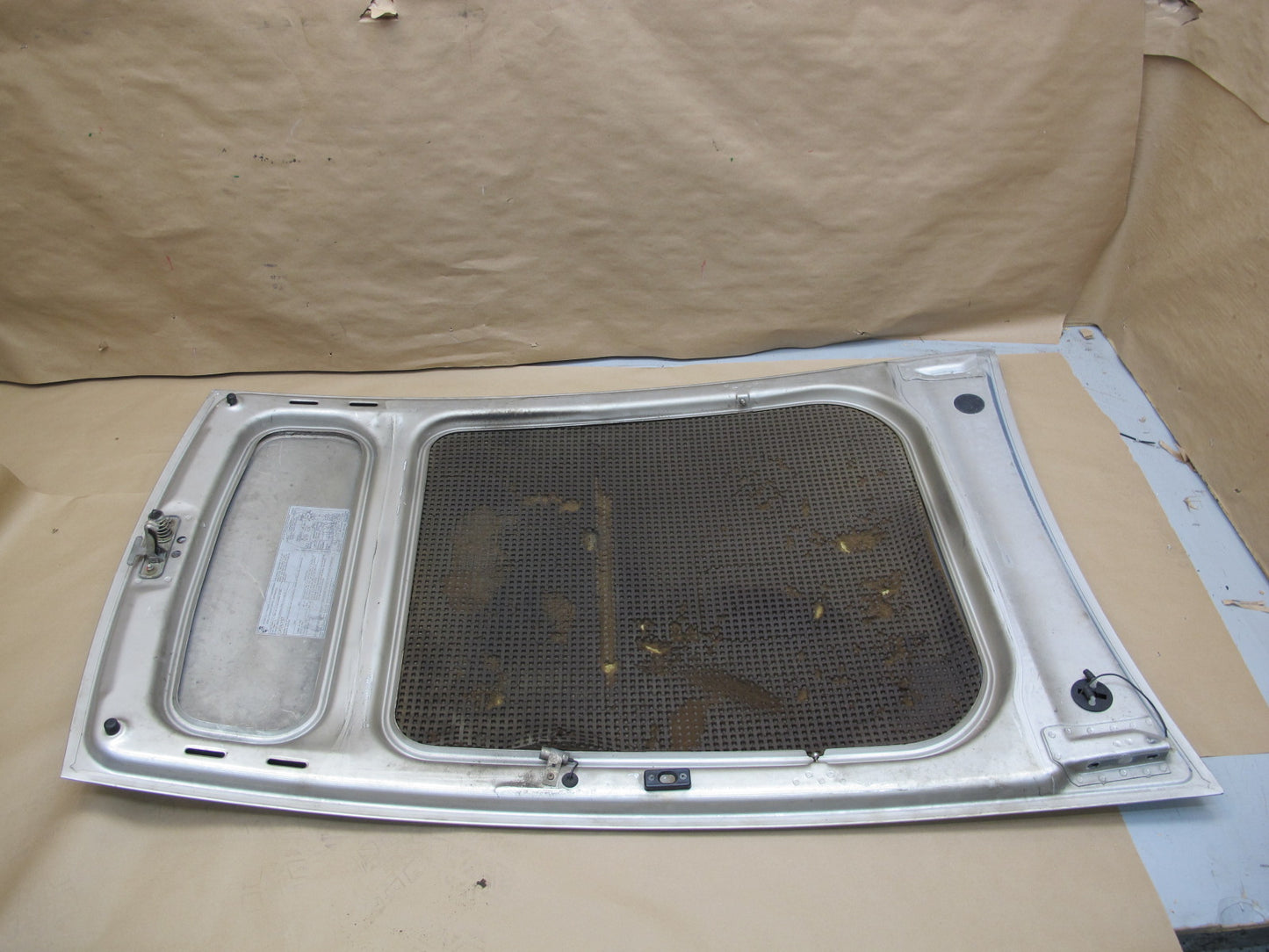 1983-1995 Porsche 928 S Front Hood Bonnet Shell Panel Cover Silver