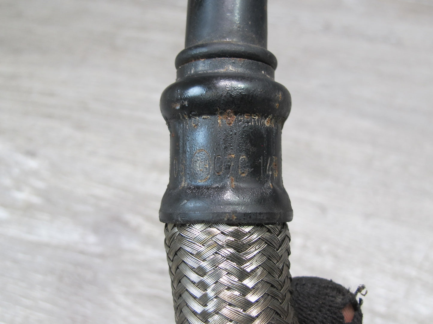 03-10 Bentley Continental GTC GT Flying Spur 6.0L Oil Return Hose Pipe Line
