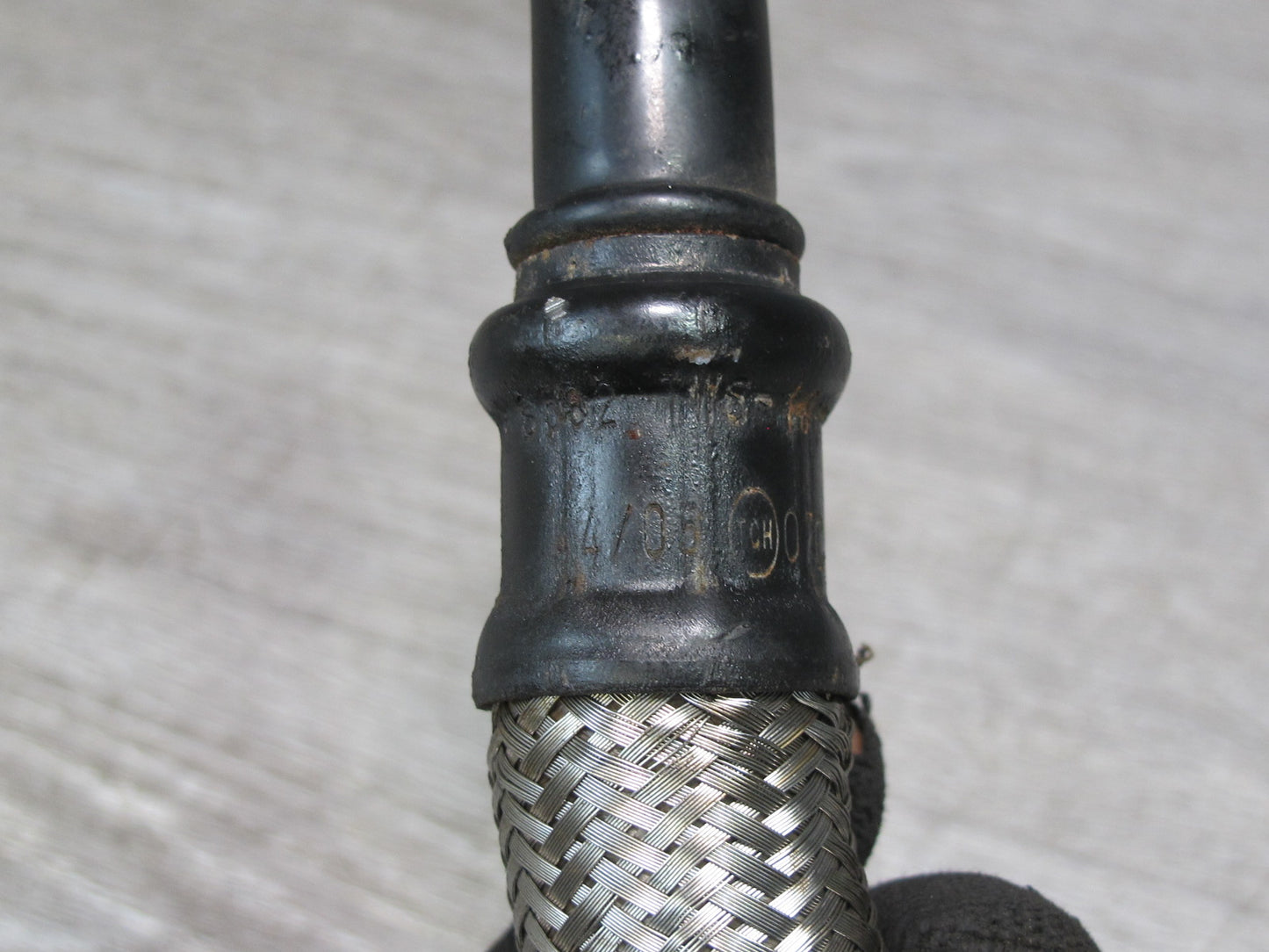 03-10 Bentley Continental GTC GT Flying Spur 6.0L Oil Return Hose Pipe Line