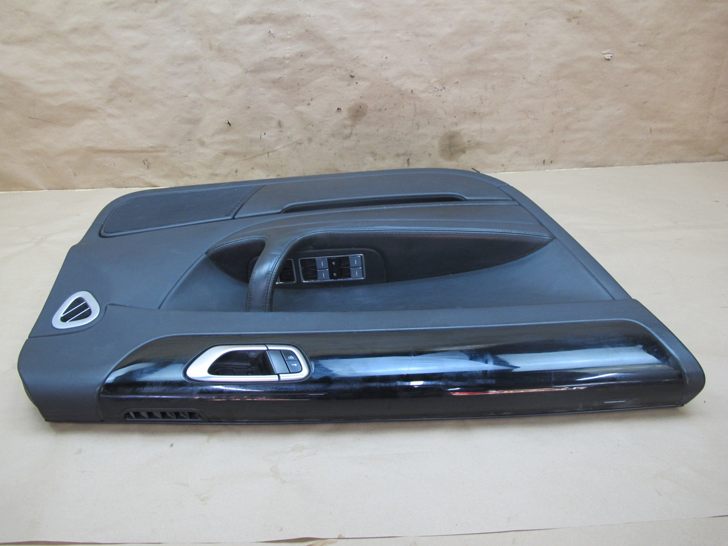 06-08 Bentley Continental Flying Spur Front Door Interior Trim Cover Panel Set