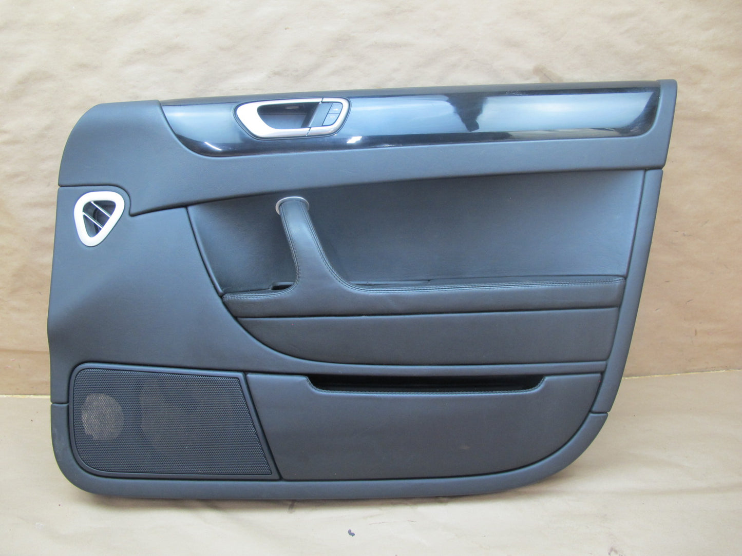 06-08 Bentley Continental Flying Spur Front Door Interior Trim Cover Panel Set