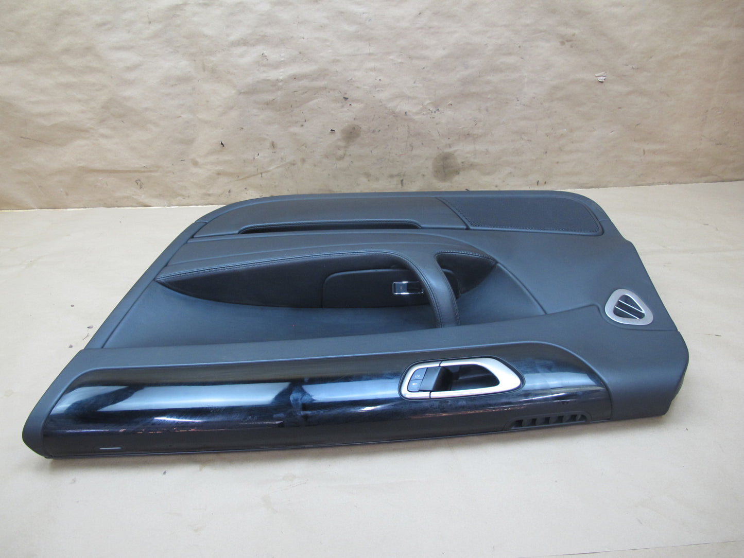 06-08 Bentley Continental Flying Spur Front Door Interior Trim Cover Panel Set
