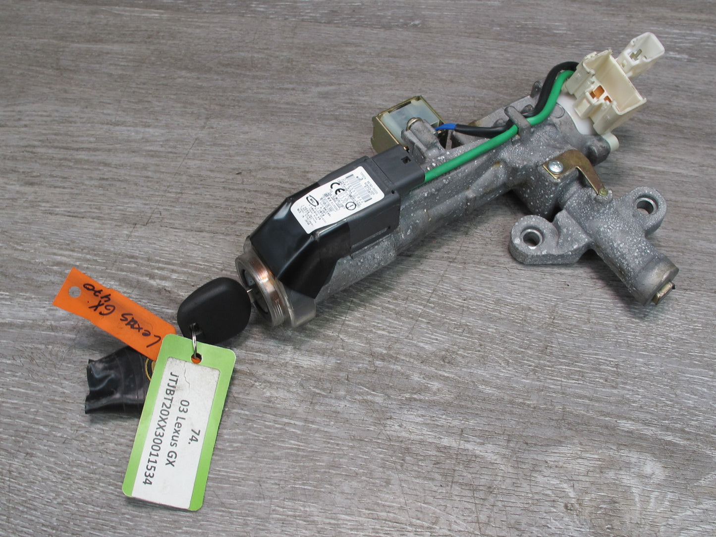 2003-2004 Lexus UZJ120L GX470 Engine ECU Immobilizer Ignition Lock KEY Set