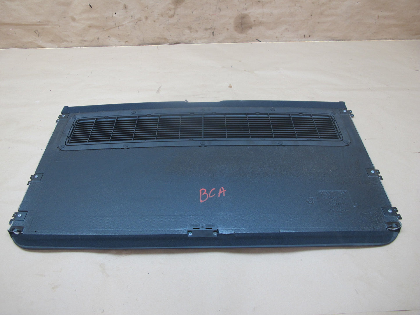 06-12 Bentley Continental Flying Spur Sedan Sunroof Shade Trim Cover 3W5877273