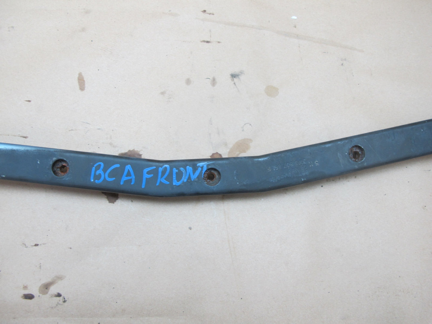 06-12 Bentley Continental Flying Spur Front Bumper Retainer Bracket Support Bar