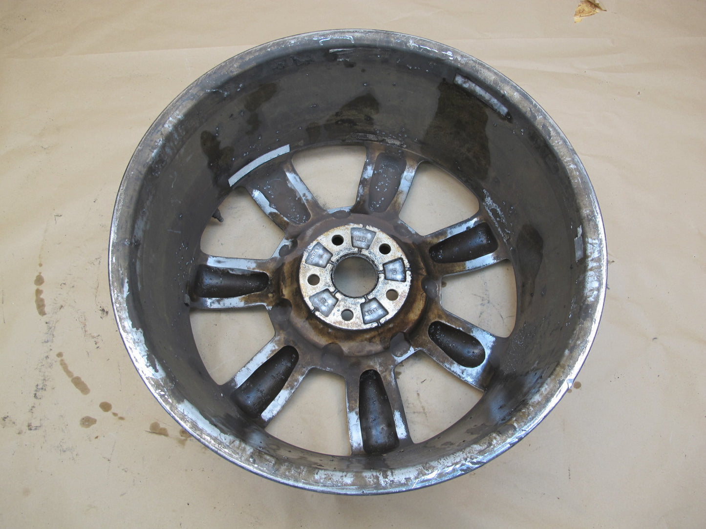 03-10 Bentley Continental Factory 20" R20 Chrome Alloy Wheel Rim 20x9J ET41