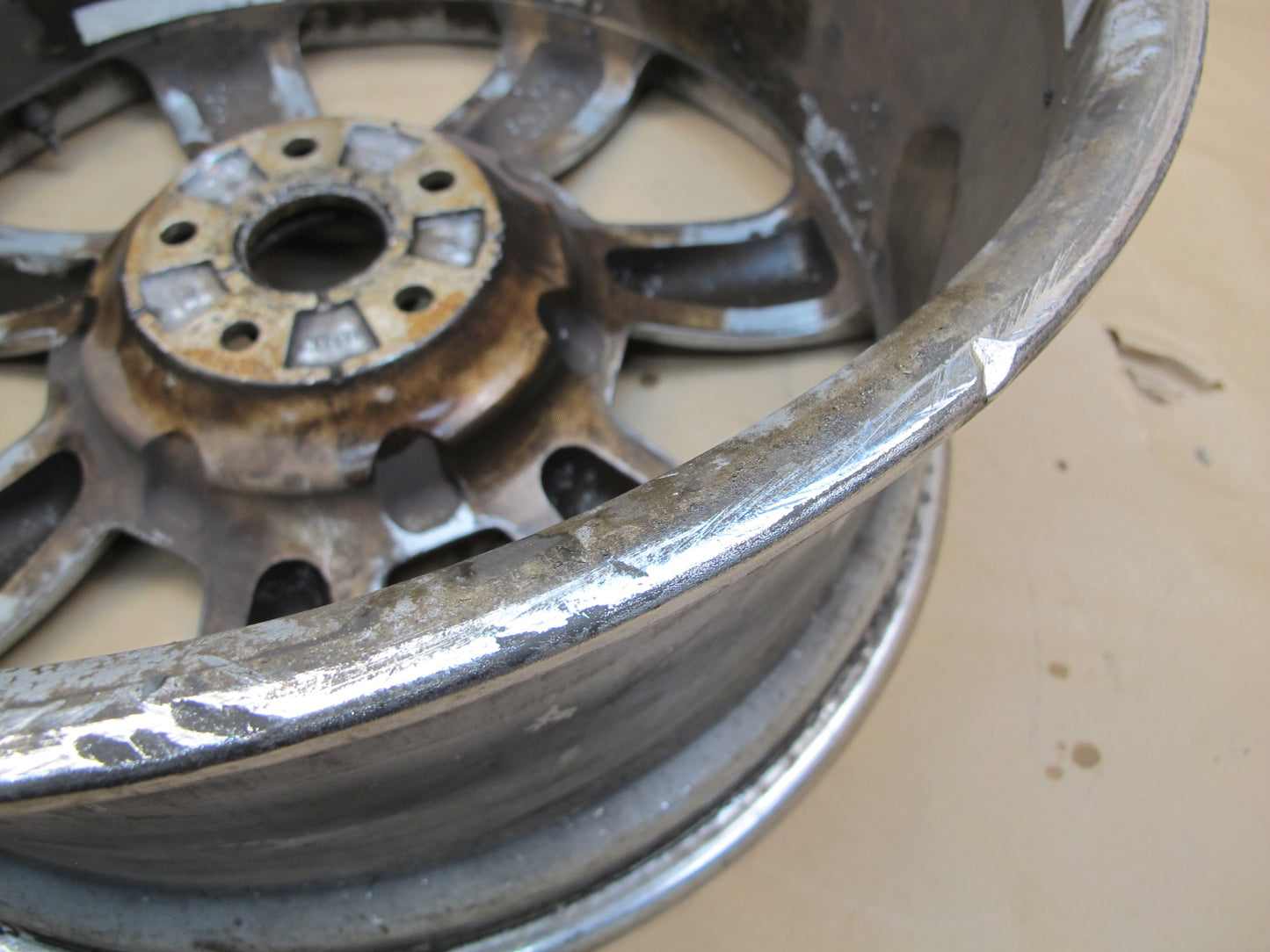 03-10 Bentley Continental Factory 20" R20 Chrome Alloy Wheel Rim 20x9J ET41