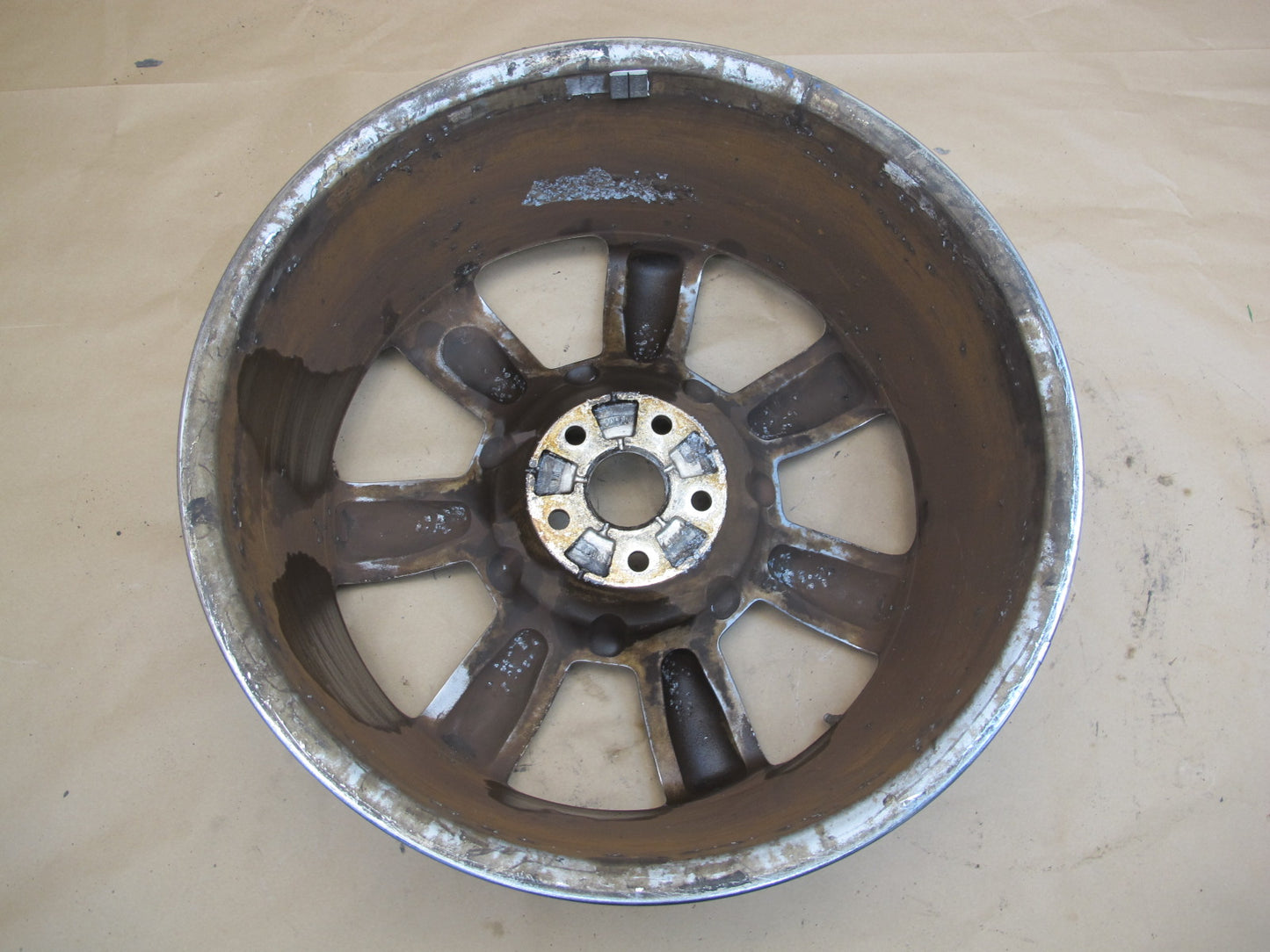03-10 Bentley Continental Factory 20" R20 Chrome Alloy Wheel Rim 20x9J ET41