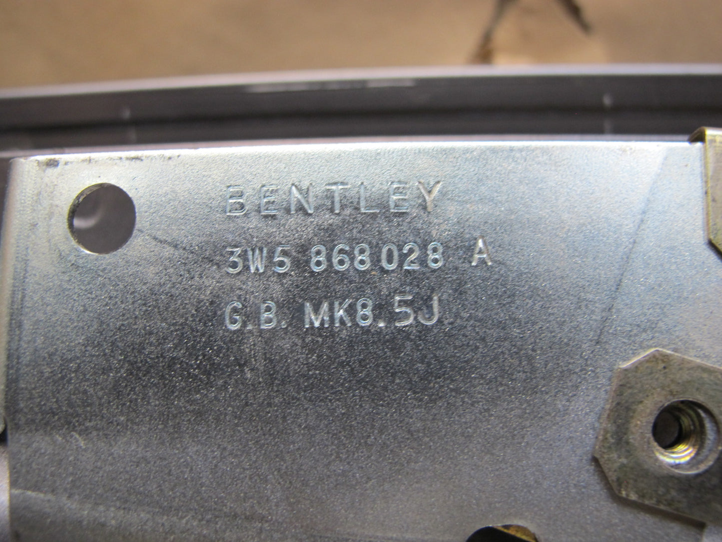 06-12 Bentley Continental Flying Spur Rear Right Door Shell Panel