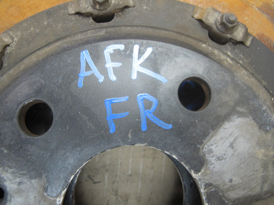 11-12 Fisker Karma Set of 2 Front Right & Left Brake Disc Rotor 61K Miles OEM