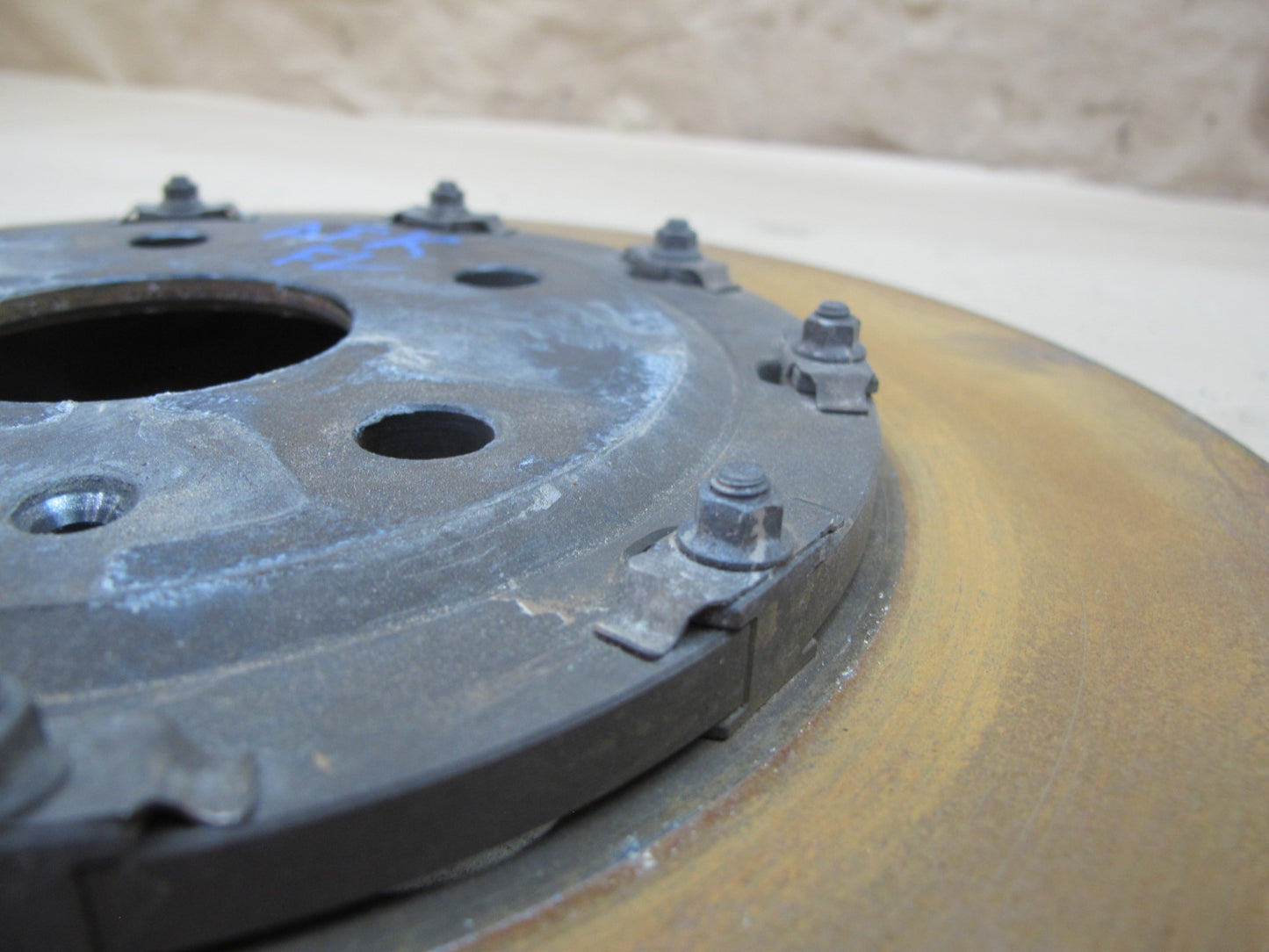 11-12 Fisker Karma Set of 2 Front Right & Left Brake Disc Rotor 61K Miles OEM